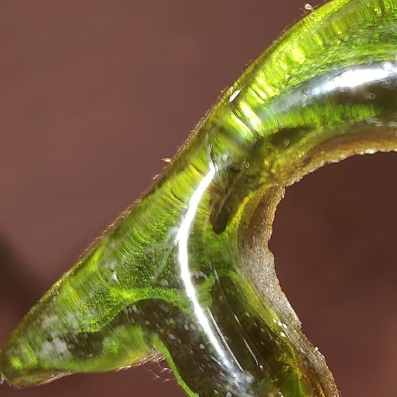 Vintage Turquoise Lucite Acrylic Dolphin Wall Art -Set of 2 - Picture 5 of 8